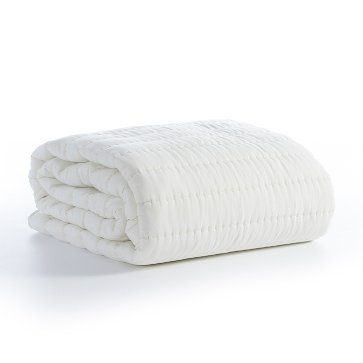 Pilota king size, Nef Nef, Microfibra, 270x270 cm, Ecru