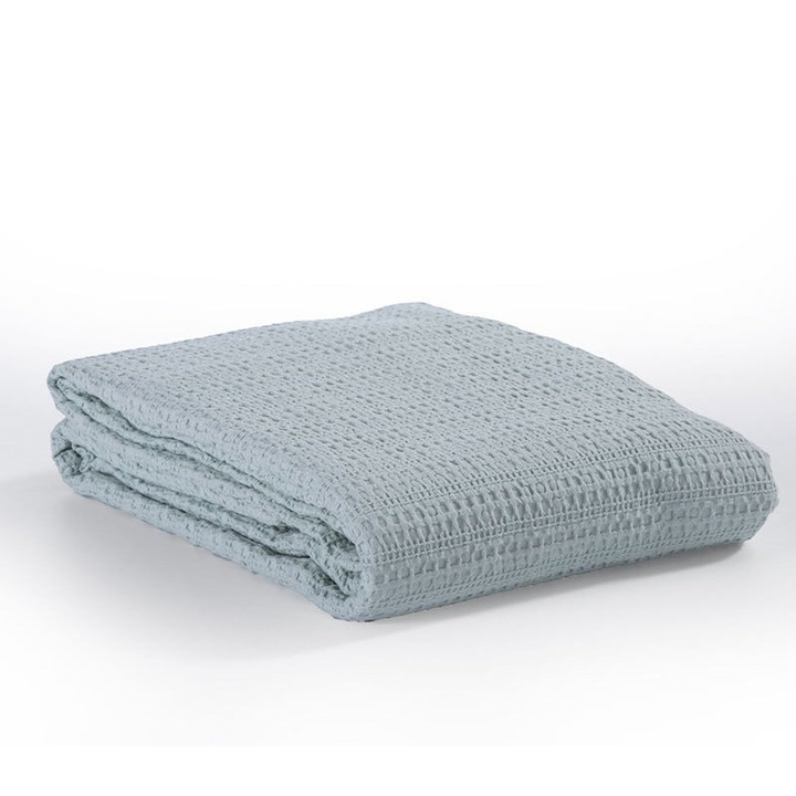 Patura dubla NEF-NEF, verde menta, 220x240cm, bumbac