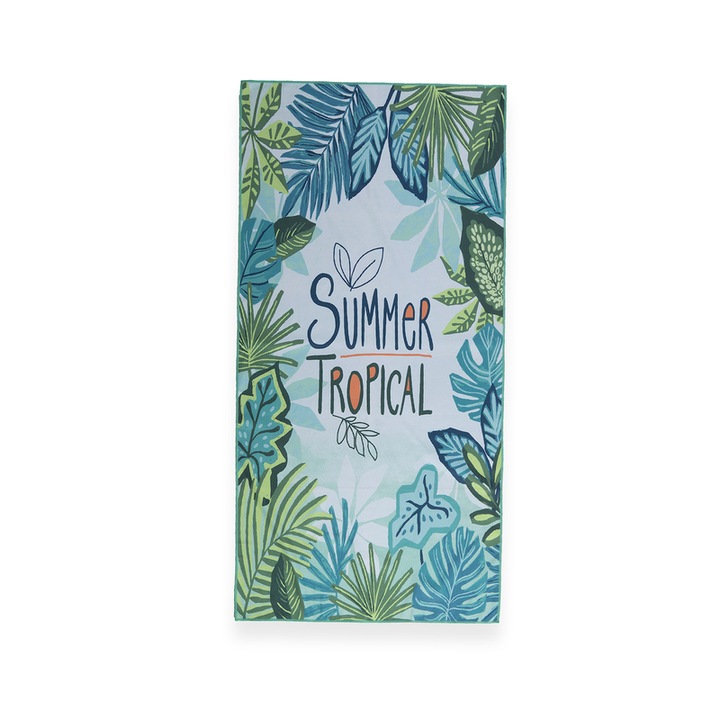 Prosop de plaja Nef Nef, pentru copii, 75x150cm, multicolor, microfibra