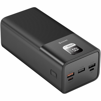 Acumulator Extern Swissten Power Line 40000 mAh 100W, Usb-A, Usb-C, Negru