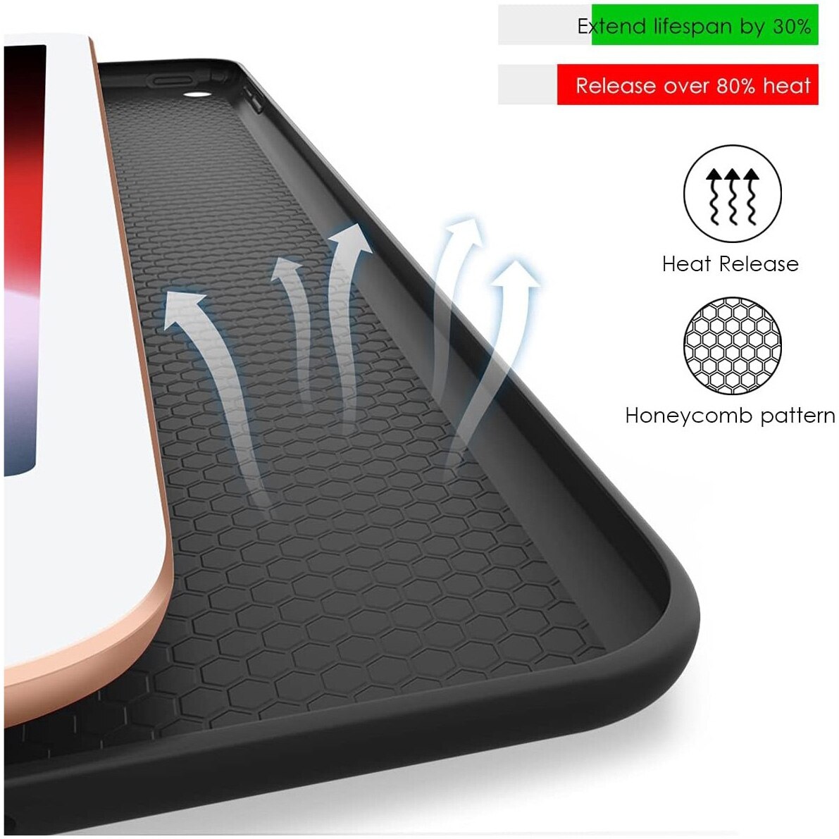 Husa de protectie Swissten compatibila cu IPAD generatia 10, 10.9" 2022, Negru