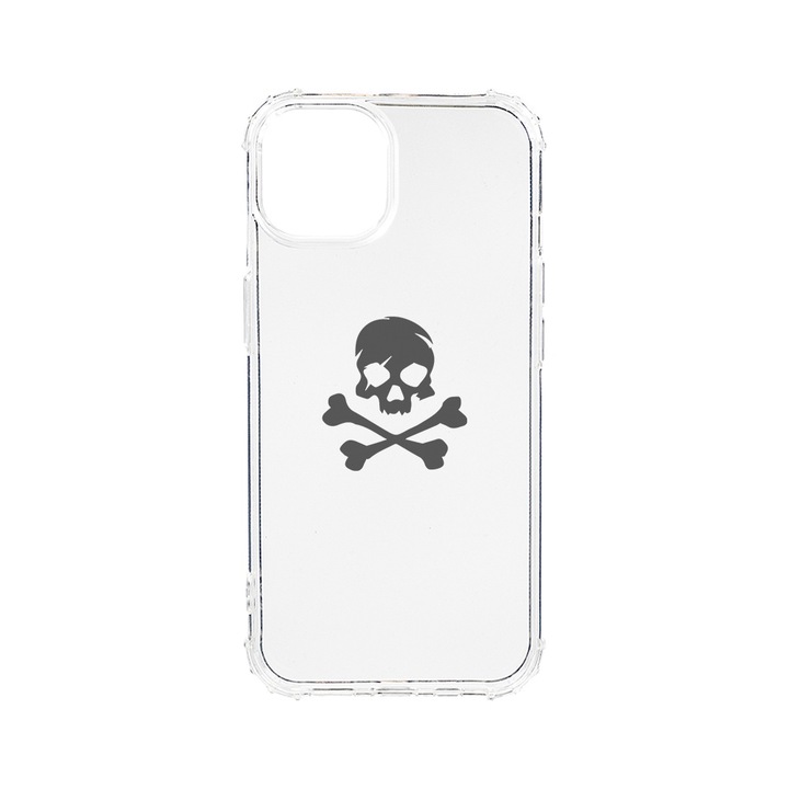 Силиконов калъф BestCase за Apple iPhone 13 Mini, Skull, Air-Cushion Technology, 1.5MM Anti Shock, AS 1473