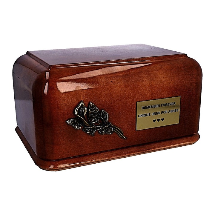 Sicriu din lemn masiv, Remember Forever, urna de cenusa pentru adulti, loc de odihna finala