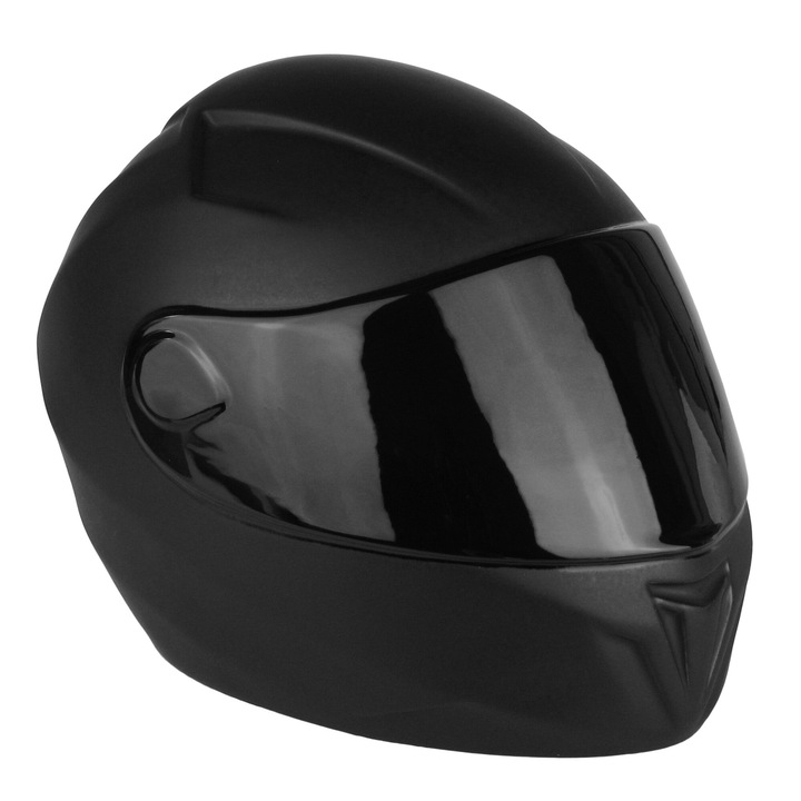 Urna pentru cenusa casca moto, Remember Forever, Ceramica, Negru