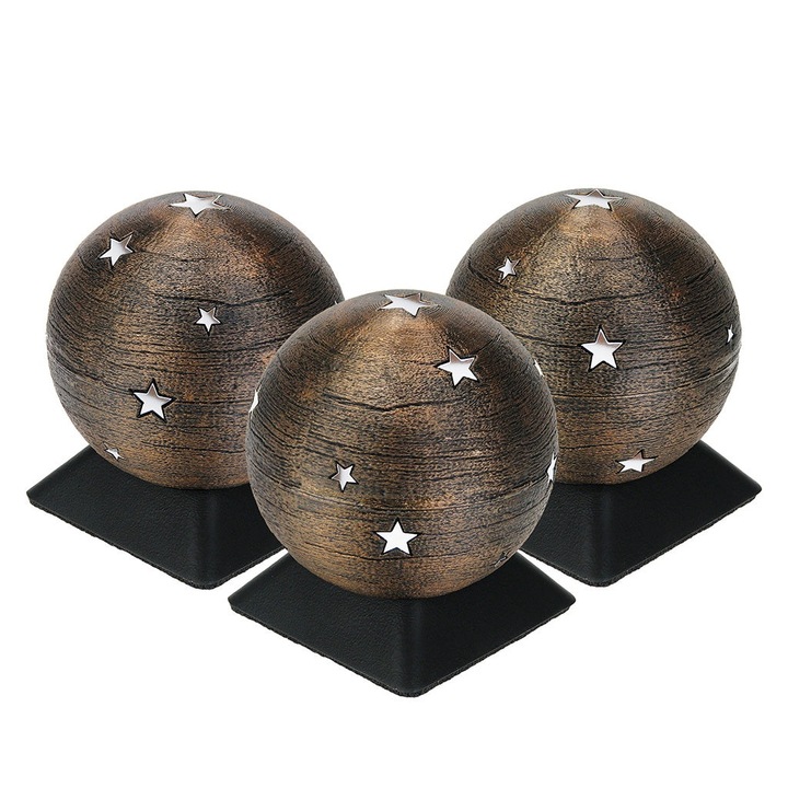 Set de urne pentru cenusa, Remember Forever, ABS, otel inoxidabil, nou, 3 bucati