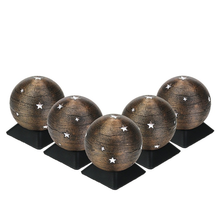 Set de urne pentru cenusa, Remember Forever, ABS, otel inoxidabil, nou, multicolor