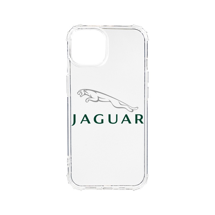 Силиконов калъф BestCase за Apple iPhone 13 Mini, Logo Jaguar, Air-Cushion Technology, 1.5MM Anti Shock, AS 1761