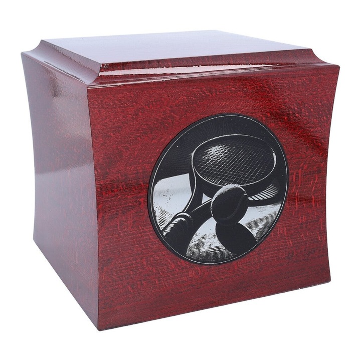 Urna crematorie pentru animale, Remember Forever, din lemn de fag, noua, goala