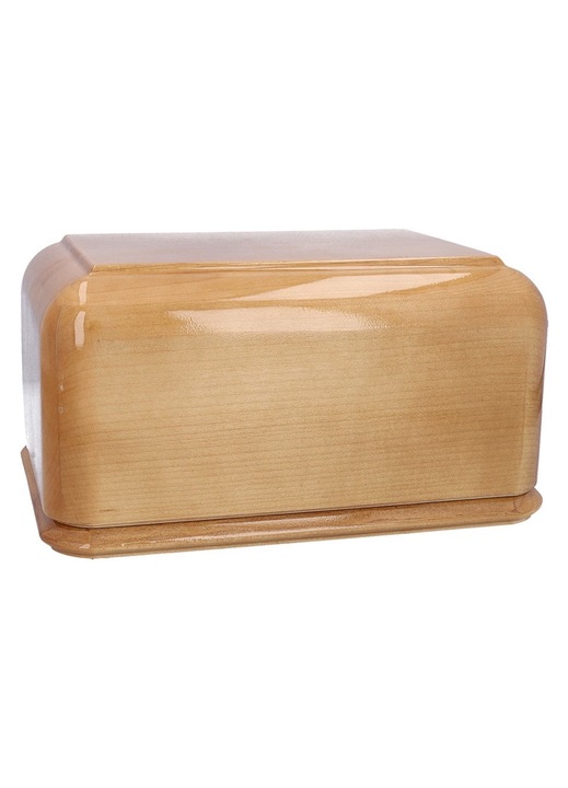 Urna de incinerare mare traditionala din lemn, Urna personalizata pentru cenusa - Artizanala