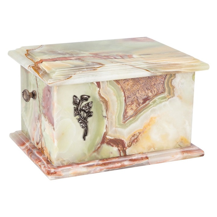 Urna pentru cenusa din onix, Remember Forever, goala, multicolor