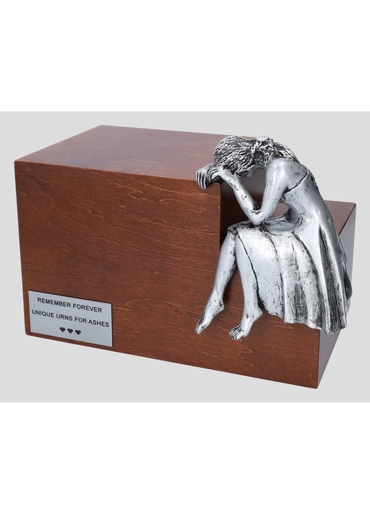 Urna artistica unica Nostalgia Urna de incinerare pentru adulti pentru cenusa Urna moderna (Art13MO)