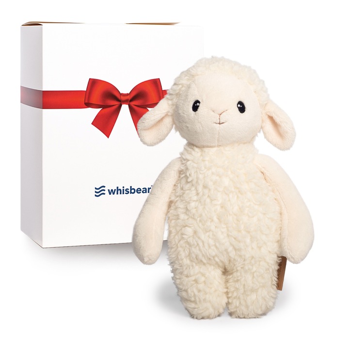 Jucarie plusata Whisbear, Oaie, 0m+