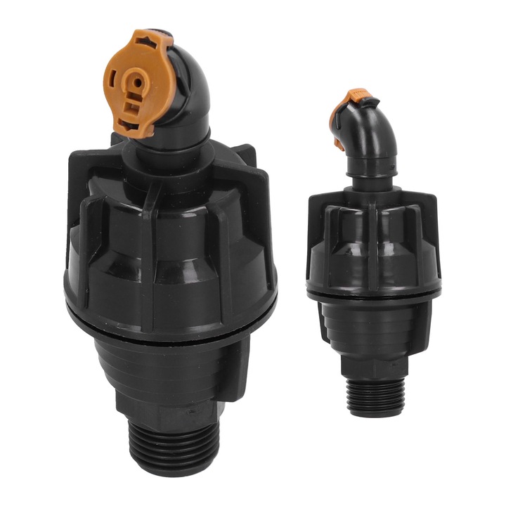 Fűöntöző szórófej, Jormftte, ABS, 1/2 hüvelyk, szórási sugár 9.5-10m, méretek 11x4.5cm/14x8cm, 2 darabos készlet