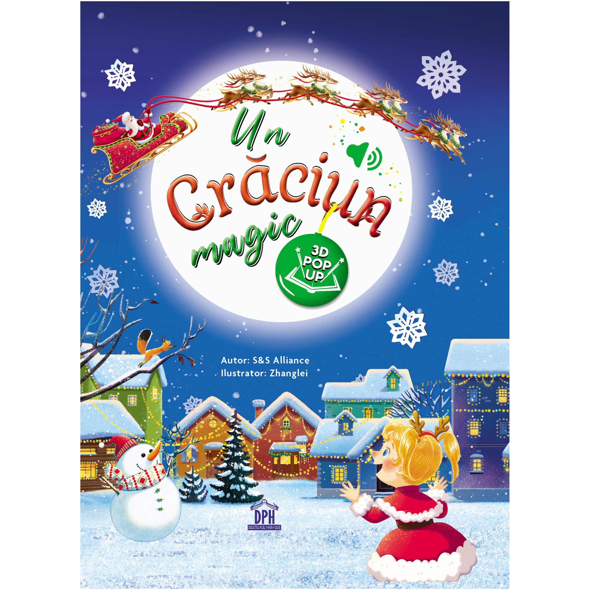Un Craciun magic - carte muzicala + ilustratii pop-up, S & S Alliance