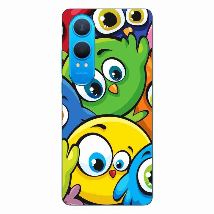 Капак, съвместим с модел OnePlus Nord CE4 Lite Silicon Gel Tpu Colorful Owls