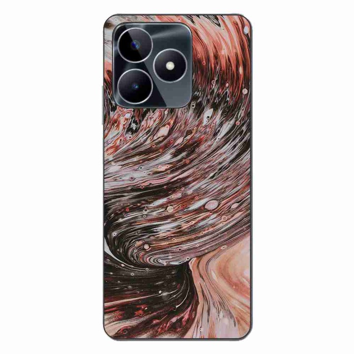 Husa compatibila cu Realme C53 Silicon Gel Tpu Model Copper Stream