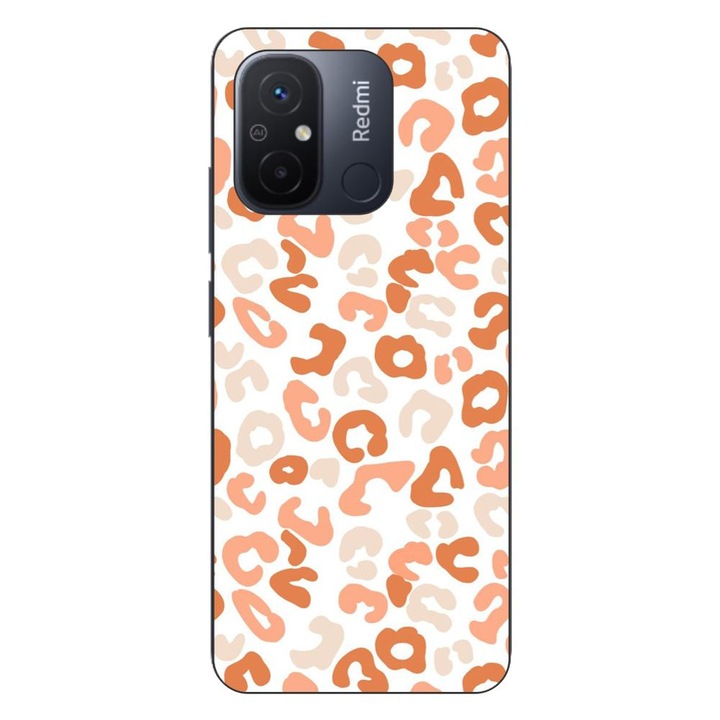 Husa compatibila cu Xiaomi Redmi 12C Silicon Gel Tpu Model Animal Print Blush Cheetah