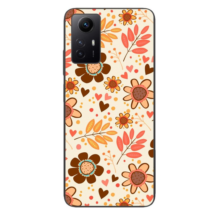 Предпазен калъф, съвместим с модел Xiaomi Redmi Note 12s Silicon Gel Tpu Loving Autumn