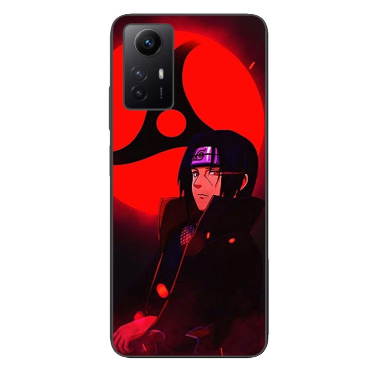 Калъф, съвместим с Xiaomi Redmi Note 12s Silicon Gel Tpu Модел Itachi Sharingan