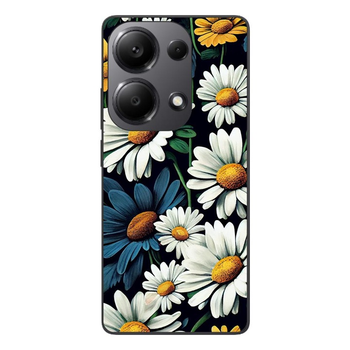 Калъф, съвместим с модел Xiaomi Redmi Note 13 Pro 4G Silicon Gel Tpu Daisy