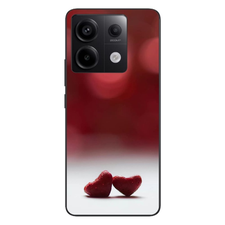 Капак, съвместим с Xiaomi Redmi Note 13 Pro 5G Silicon Gel Tpu Модел Малки сърца