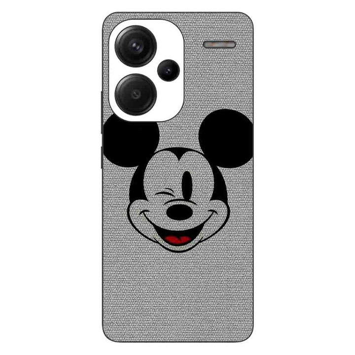 Кейс съвместим с Xiaomi Redmi Note 13 Pro Plus Silicon Gel Tpu Модел Мики