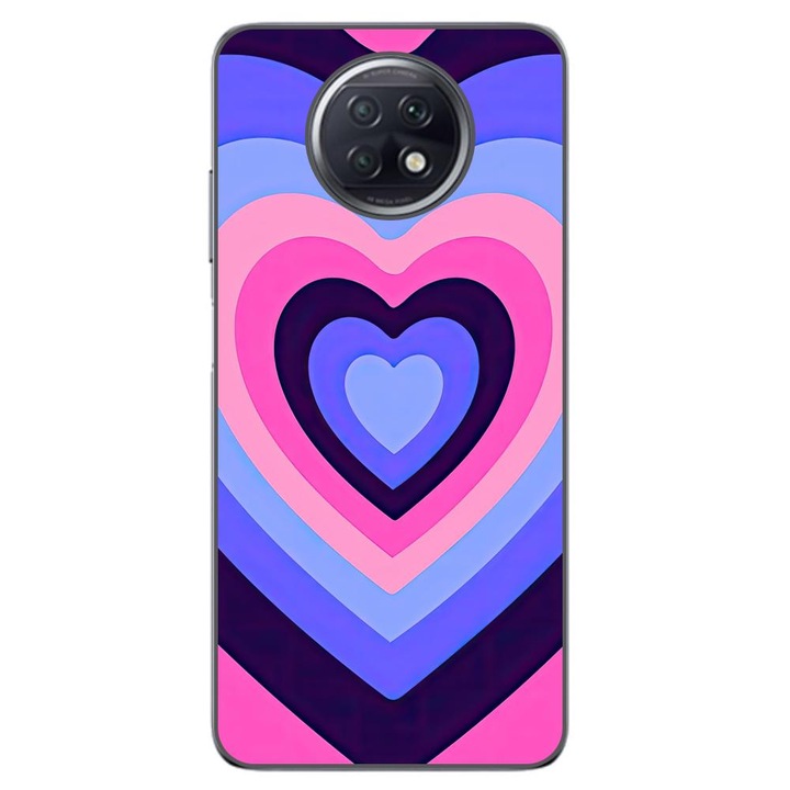 Калъф, съвместим с Xiaomi Redmi Note 9T Silicon Gel Tpu Model Powerpuff Girls Heart Candy Mix