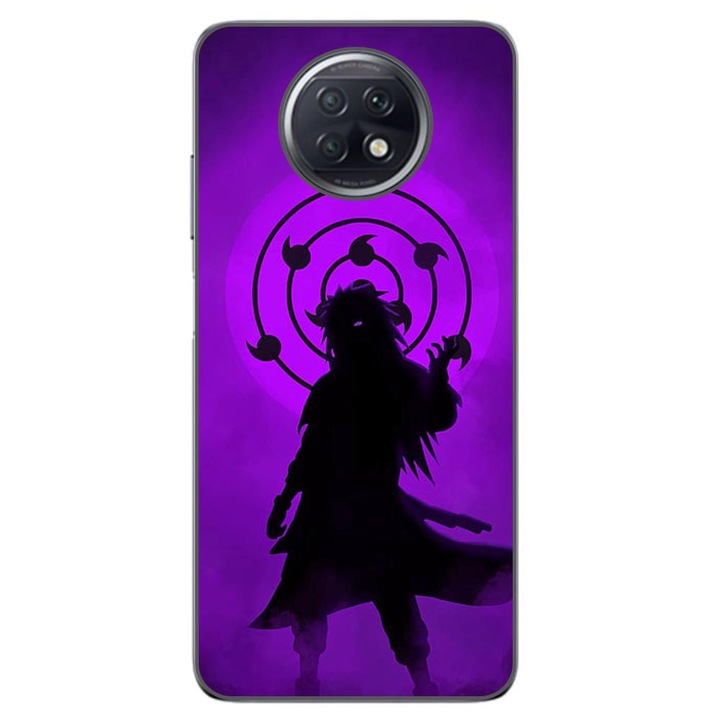 Калъф, съвместим с Xiaomi Redmi Note 9T Silicon Gel Tpu Модел Madara Rinnegan