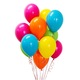 Set 25 Baloane din Latex, Flippy, Model Party, 13 cm, Multicolore, 1 g