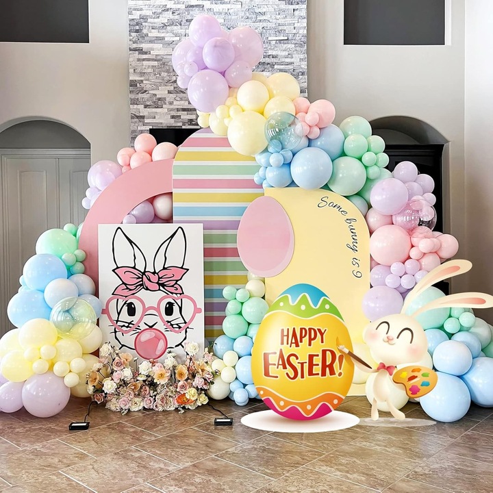 Set 25 Baloane din Latex, Southern Sky, Model Party, 13 cm, Multicolore, Culori Pale, 1 g