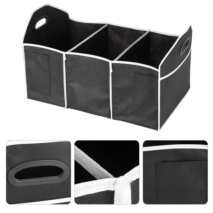 Autós tárolódoboz összecsukható tárolódoboz, összecsukható, konténer