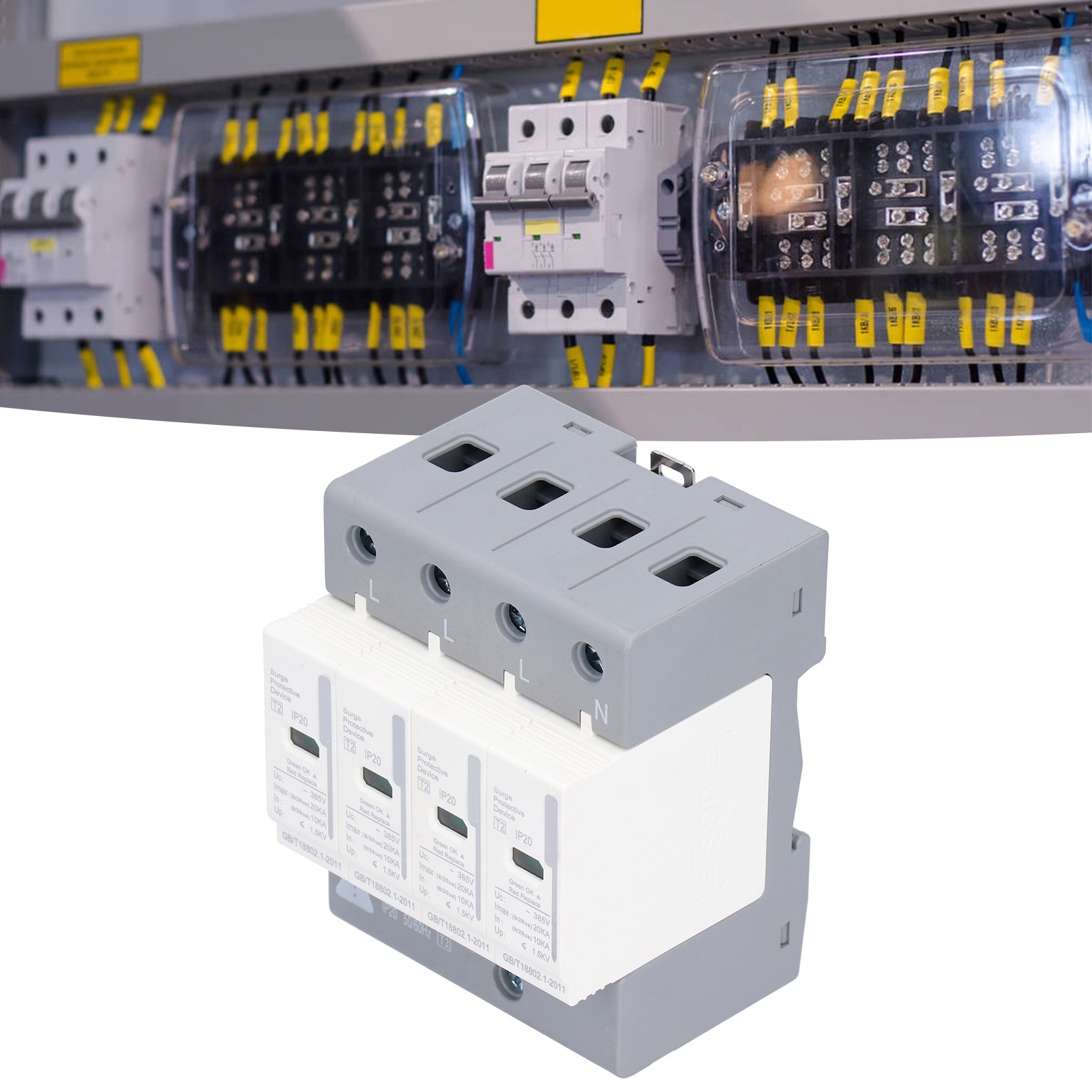 Dispositivo Di Protezione Da Sovratensione BEM-LY20 4P 20KA – 220/380V, Per Impianti Elettrici - 3