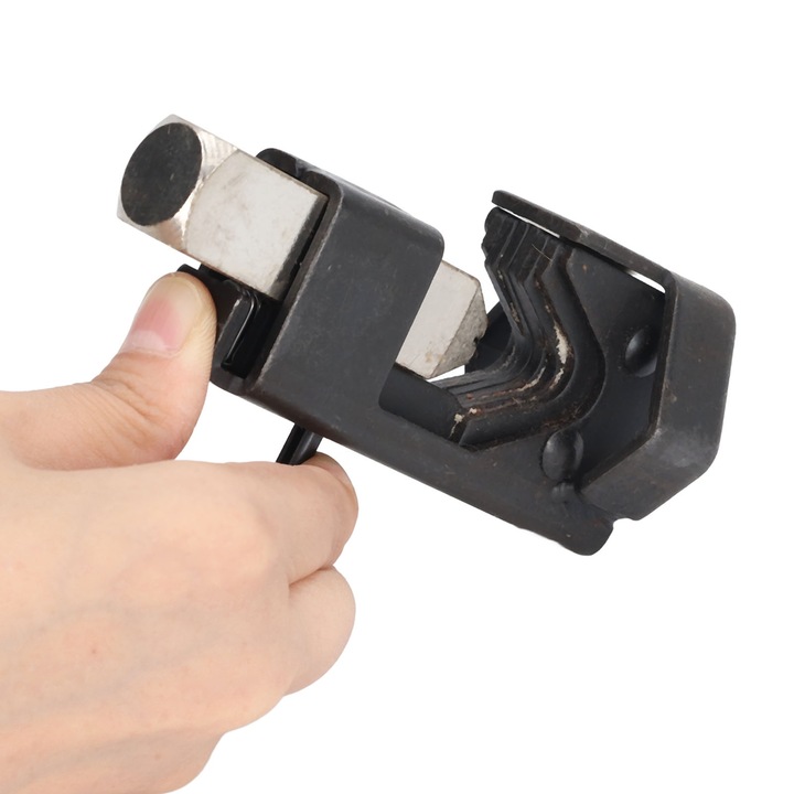 Krimpelő fogó terminálokhoz, Jormftte, 8-0 AWG, zsugorcsövekkel, 45-ös acélból, tartozékokkal