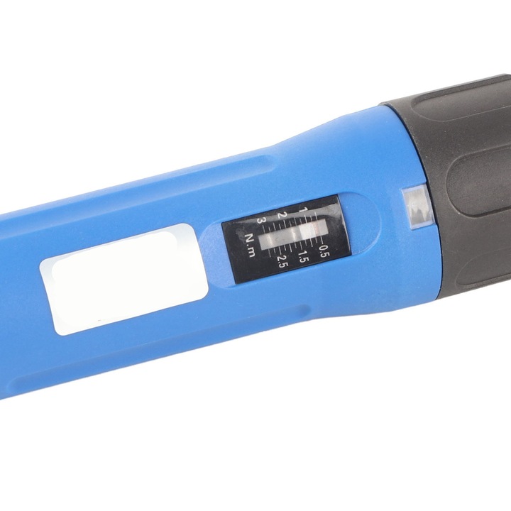 Jormftte állítható nyomatékú csavarhúzó, 0,5~3 NM, 6,35 hatszögletű, ipari használatra