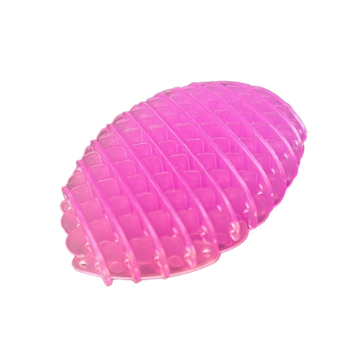 Interaktív antistressz játék Fidget, LEAN TOYS, lila, 5 cm, finommotorika fejlesztésére