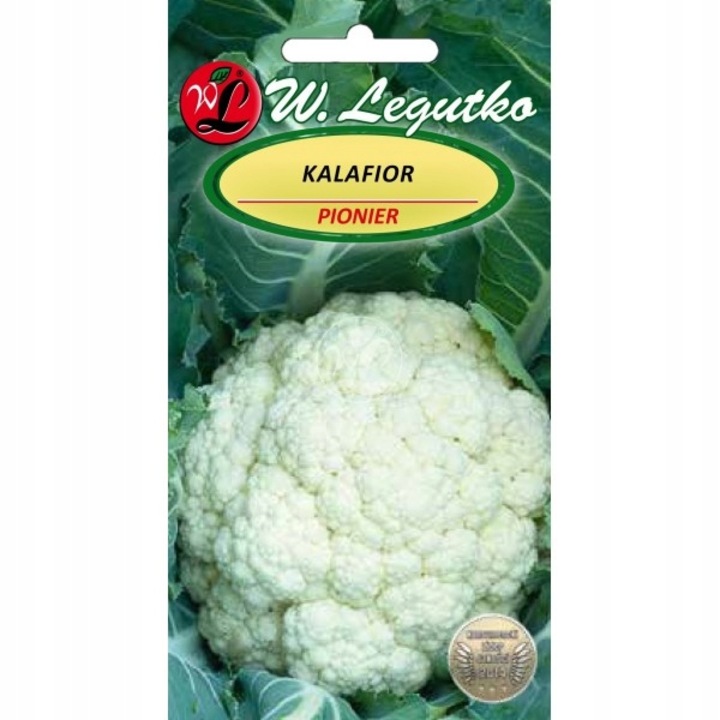 Seminte de calafior Pionier Bialy, Legutko, 1g, pentru supe, perioada de plantare tot anul