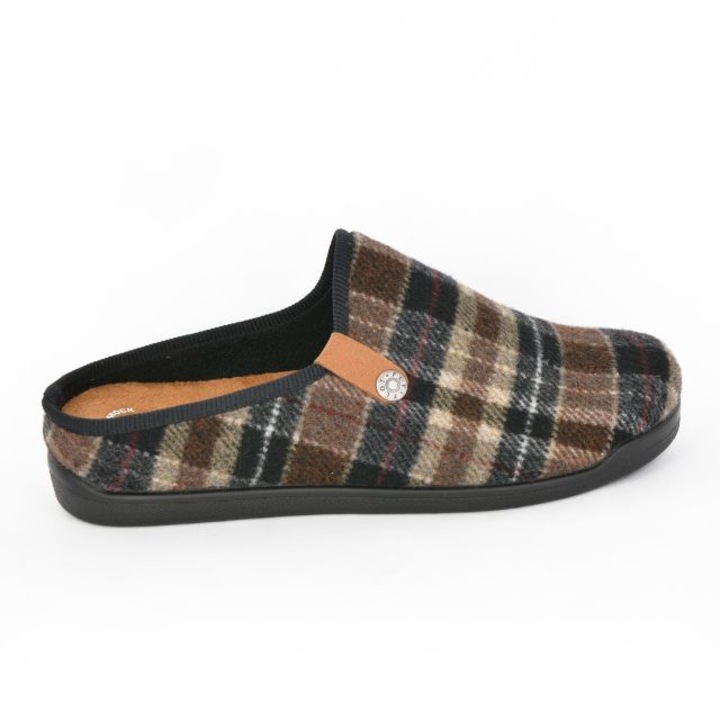 Papuci de casa, barbati, Fly Flot, 0319, Maro