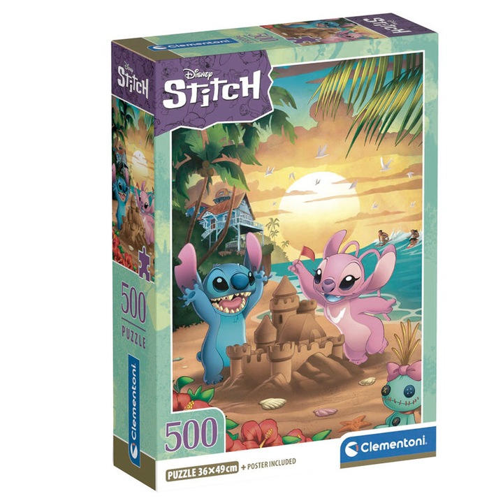 Puzzle 500 piese, Stitch