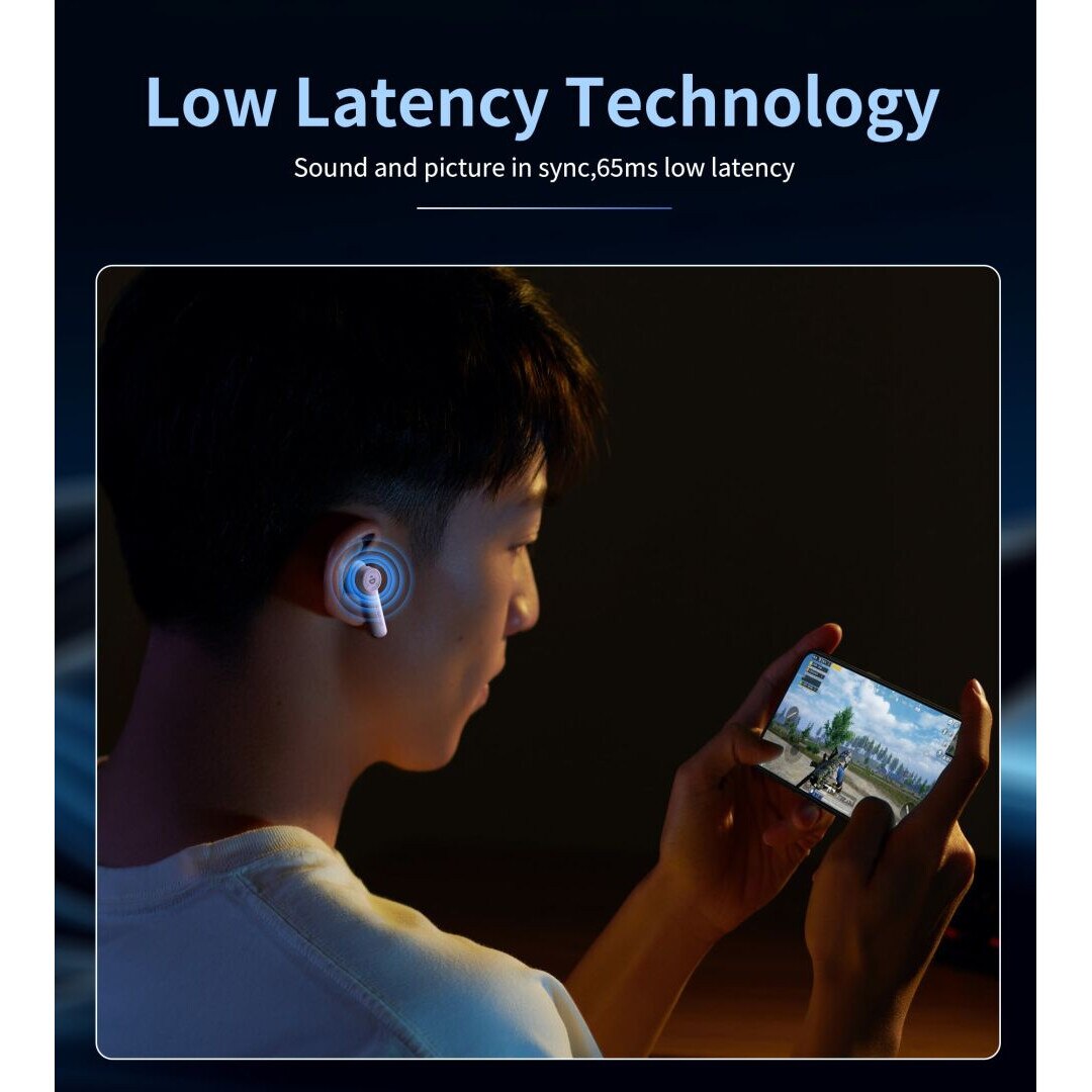 Casti Wireless Choetech BH-T19, Bluetooth, cu microfon, violet