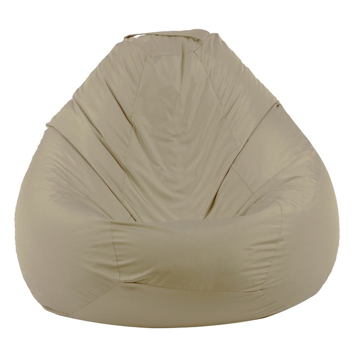 Fotoliu Nirvana Gigant, material impermeabil - Bej