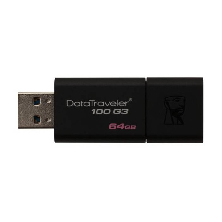 Флаш памет KINGSTON, Преносима, USB 3.0, 64GB