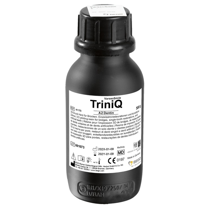 BEGO, Смола 3D VarseoSmile TriniQ, A2, 250гр