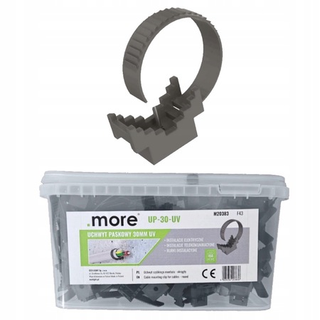 Set 150 cleme montaj cabluri si conducte, 30mm, negru - eMAG.ro
