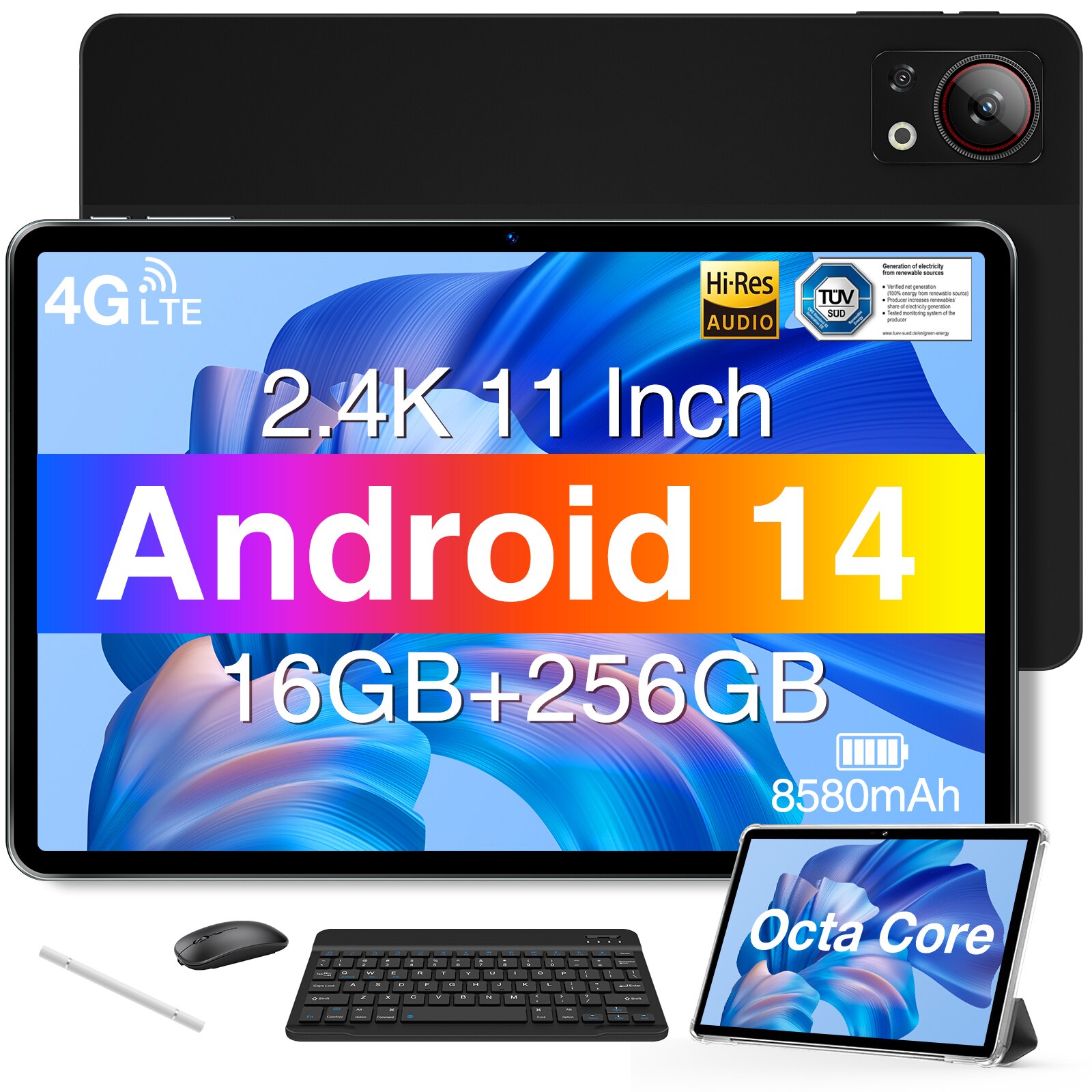 Tableta DOOGEE T30S 11'', Android 13, 16GB RAM, 256GB ROM, display