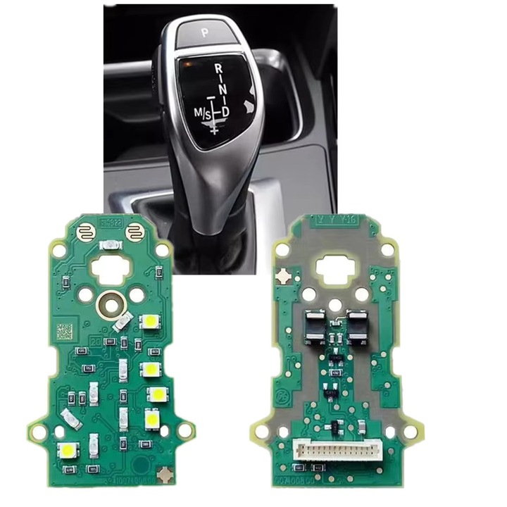 Placa LED reparatie iluminat maneta viteze BMW - pentru varianta sport