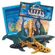 Set de figurine Deluxebase, jumbo, Sharks, 5 piese, 10-12 cm