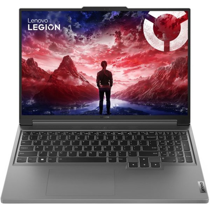 LENOVO Legion Slim 5 16AHP9 Gaming Laptop, AMD Ryzen 7 8845HS 5,1 GHz-ig, 16" WQXGA, 32 GB, SSD 1 TB, NVIDIA GeForce RTX 4070 8 GB, Free Dos, Luna Grey szürke