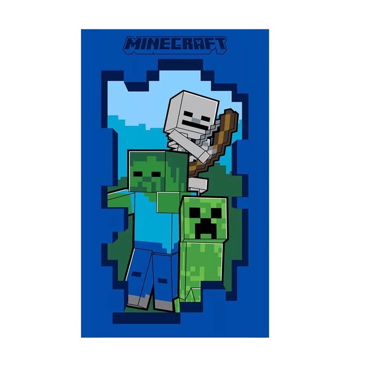 Кърпа за ръце Minecraft пазете се 30x50 см