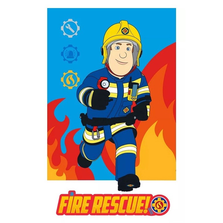 Кърпа за ръце Sam the fireman, 30x50 cм