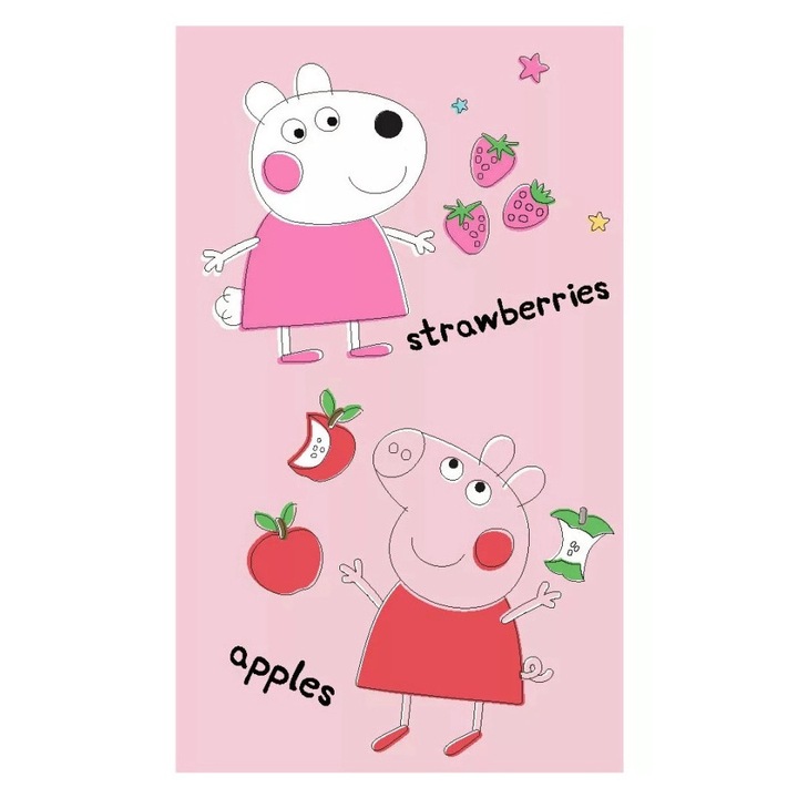 Кърпа за ръце Peppa Pig 30x50 см (Плодове)